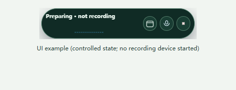 Preparing: capture has not started; cancel this preparation