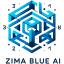 Zima Blue AI 主 Logo